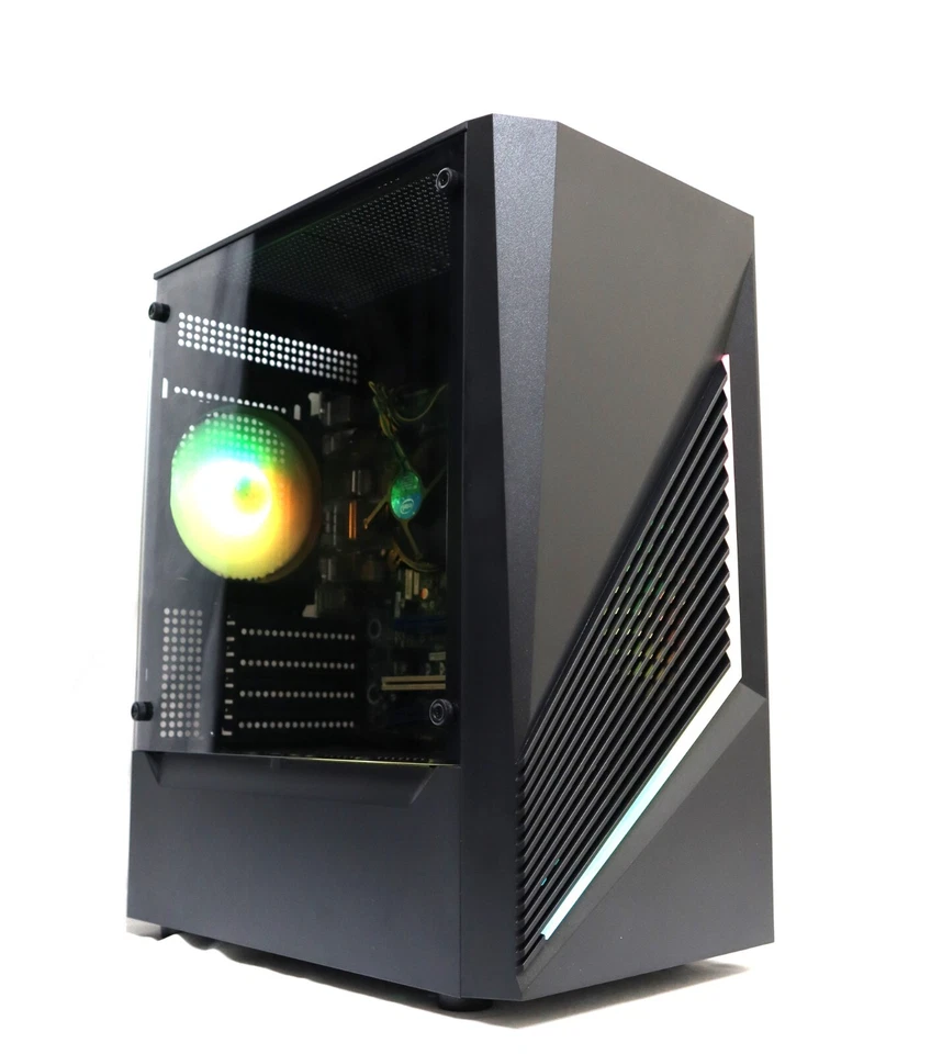 PC Gaming ARGB / Intel Quad Core i5 / 16GB RAM / 240GB SSD / Windows 10 / Wi-Fi - Imagen 2 de 4
