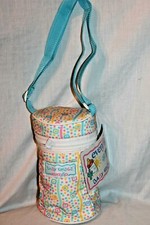 NEW WITH TAG VINTAGE EVENFLO BABY FRIGDE BOTTLE INSULATED 5" X 8" TALL BLUE