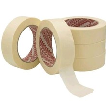 10 ROTOLI NASTRO CARTA GOMMATA 30 mm X 50 Metri ADESIVO PITTURA IMBALLAGGIO