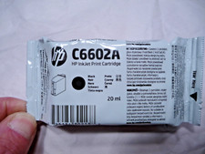 Cartucho de tinta HP C6602A nuevo en paquete abierto julio 2027