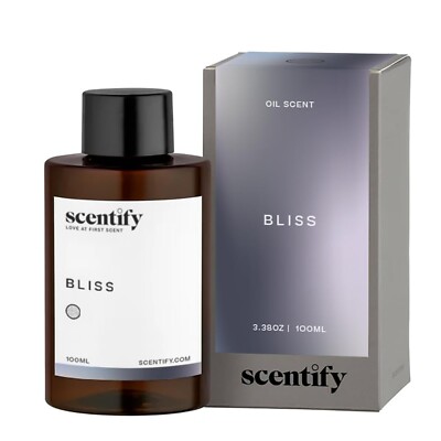 Scentify Bliss Aroma Oil Refill Scent for Oil Diffusers - Eucalyptus, Bergamo...