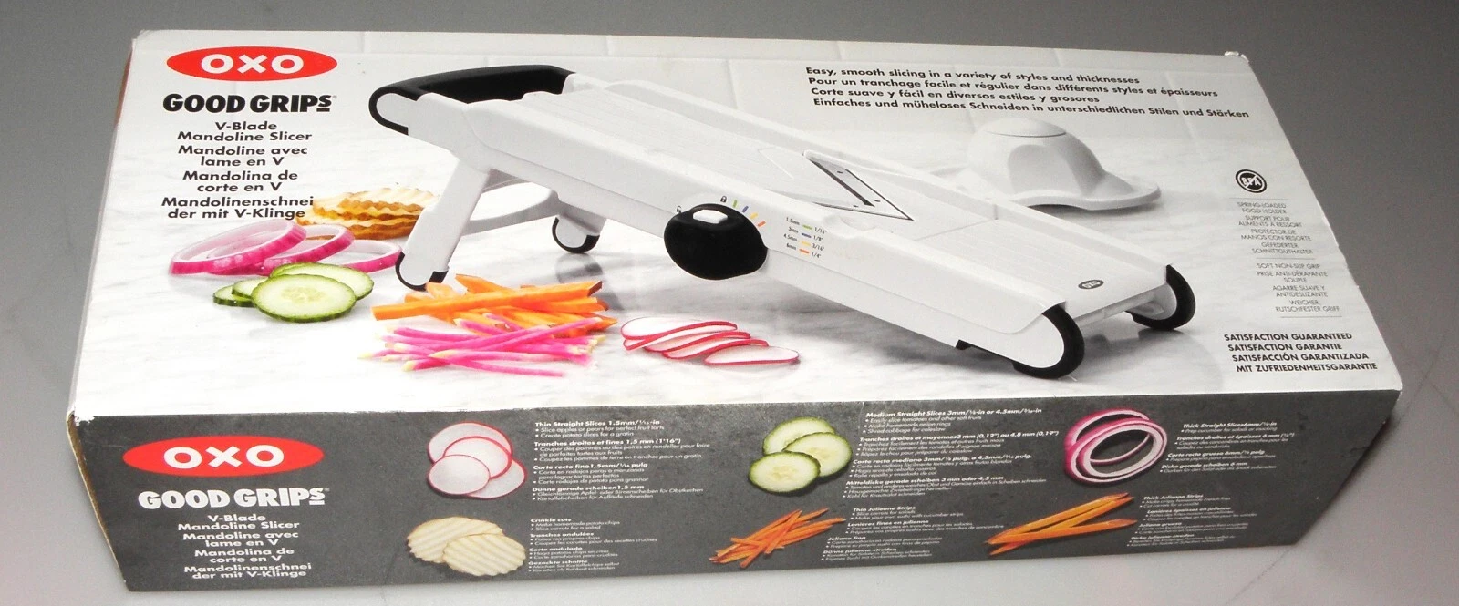 OXO Good Grips V-Blade Mandoline Slicer and Vegetable Chopper
