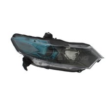 Headlight Honda Insight 2008-2014 Black Inner Headlamp Drivers Side Right Hand