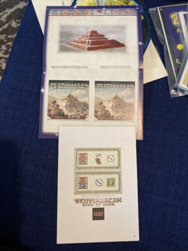 Nskn Games, Teotihuacán Erweiterung, Die Stadt Götter Promo, City Of Gods Tiles - Picture 1 of 2