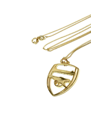 The Carat Shop Collana Con Stemma Arsenal FC - Ciondolo Color Oro Con Licenza Ufficiale - Gioiello Unisex Per Tifosi - 3