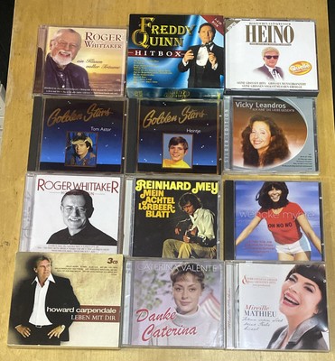 Schlager , Pop , Deutsch , Oldies , Volksmusik  - Alben CD Auswahl aus Sammlung