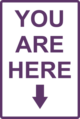 You are Here Aluminium Blechschild 8" x 12" Größe oder 12" x 18" viele Farben. - Bild 6 von 14