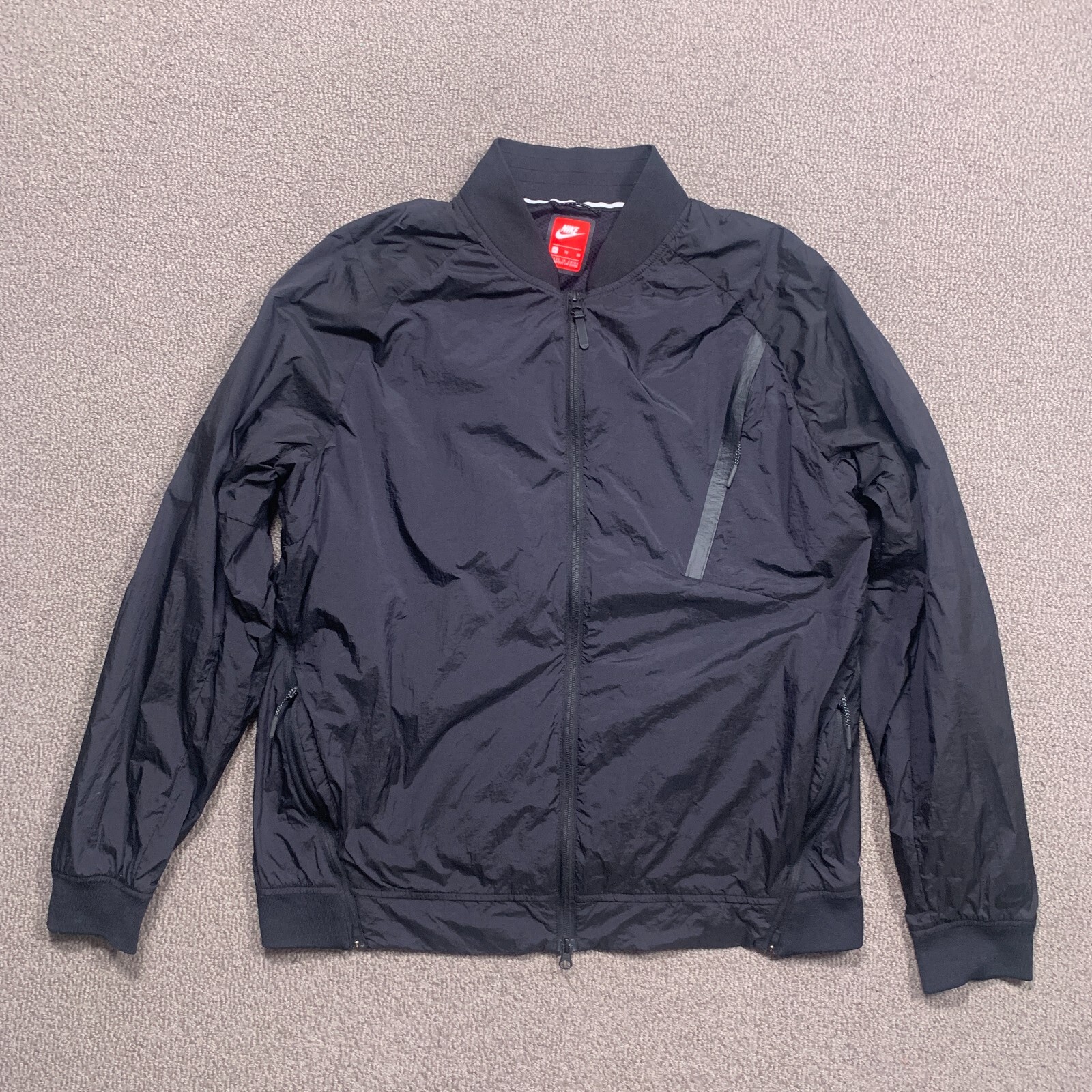 Nike Jacket Men Extra Large Black Tech Hypermesh … - image 1