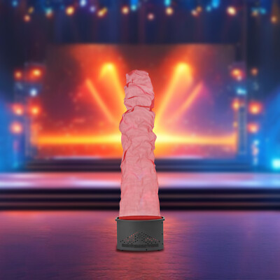 24 LED Flame Effect Lamp - 1.8m Fake Fire Light for Stage & Decor