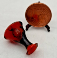 Miniatur Vasen Mit Harzblumen – Puppenhaus Zubehör Für 1:12 / 1:8 / 1:6 Maßstab, Niedliche Glasvasen Als Wohnheimdeko, Geschenk Für Puppenliebhaber