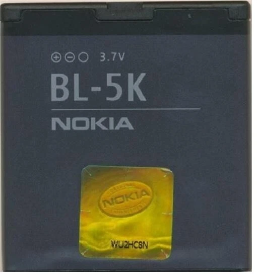NUEVA Batería Original Nokia BL-5K para Astound C7 N85 N86 Oro X7 C7-001 701 B OEM Foto 2 de 4