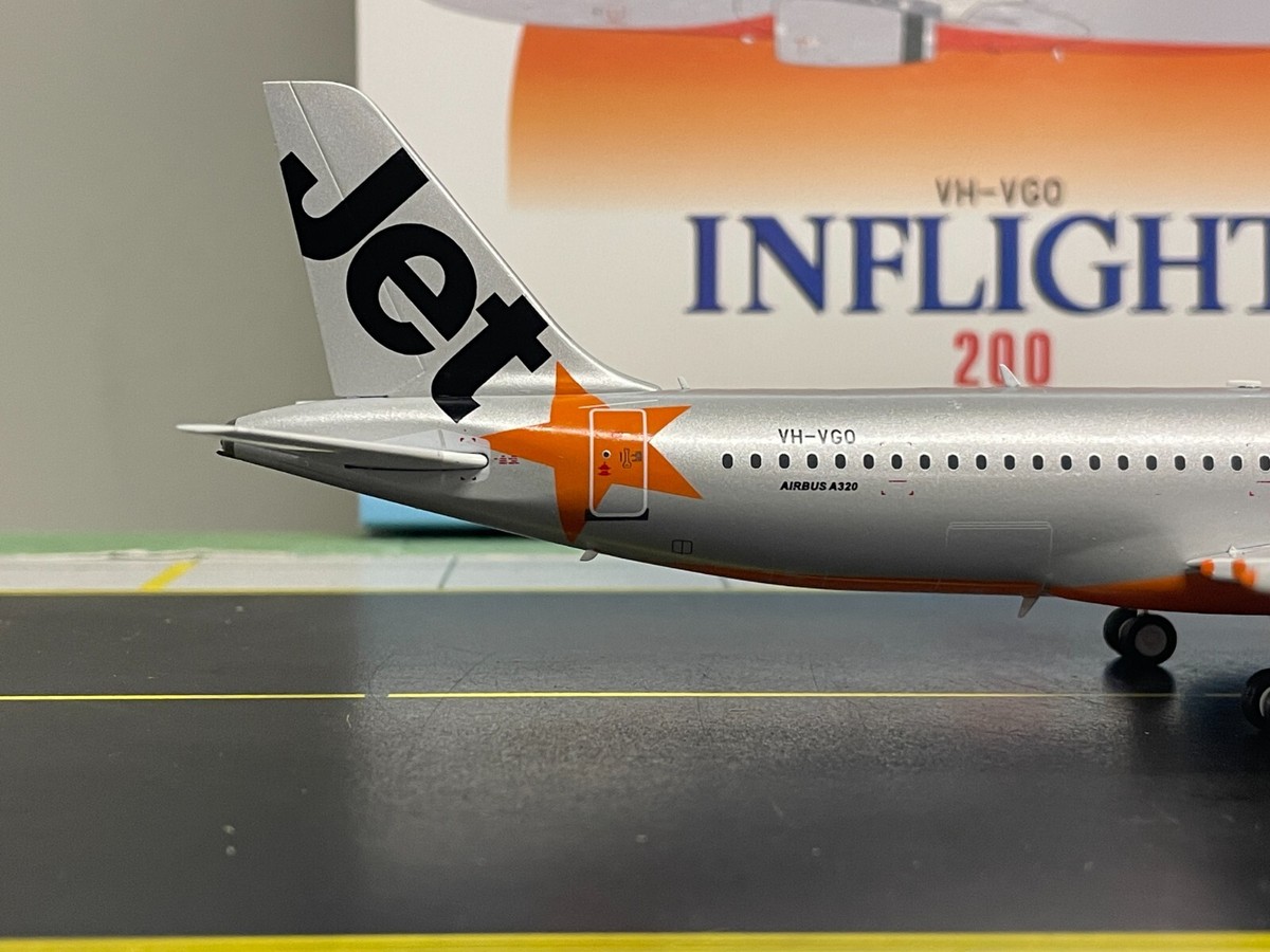 Inflight200 1:200 Jetstar Airbus A320-200 VH-VGO (IF-CAM-320-VGO
