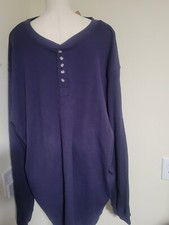 EAN 8052474569844 product image for Tradition Thermal Shirt Mens 4X Blue Waffle Knit Long Sleeve NEW T-Shirt Cotton | upcitemdb.com