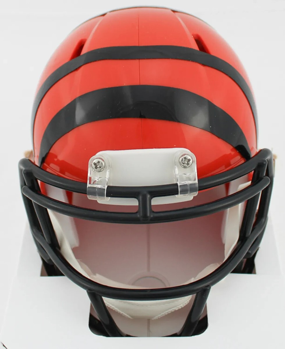 Ickey Woods Signed Cincinnati Bengals Mini Helmet (JSA COA) Mr