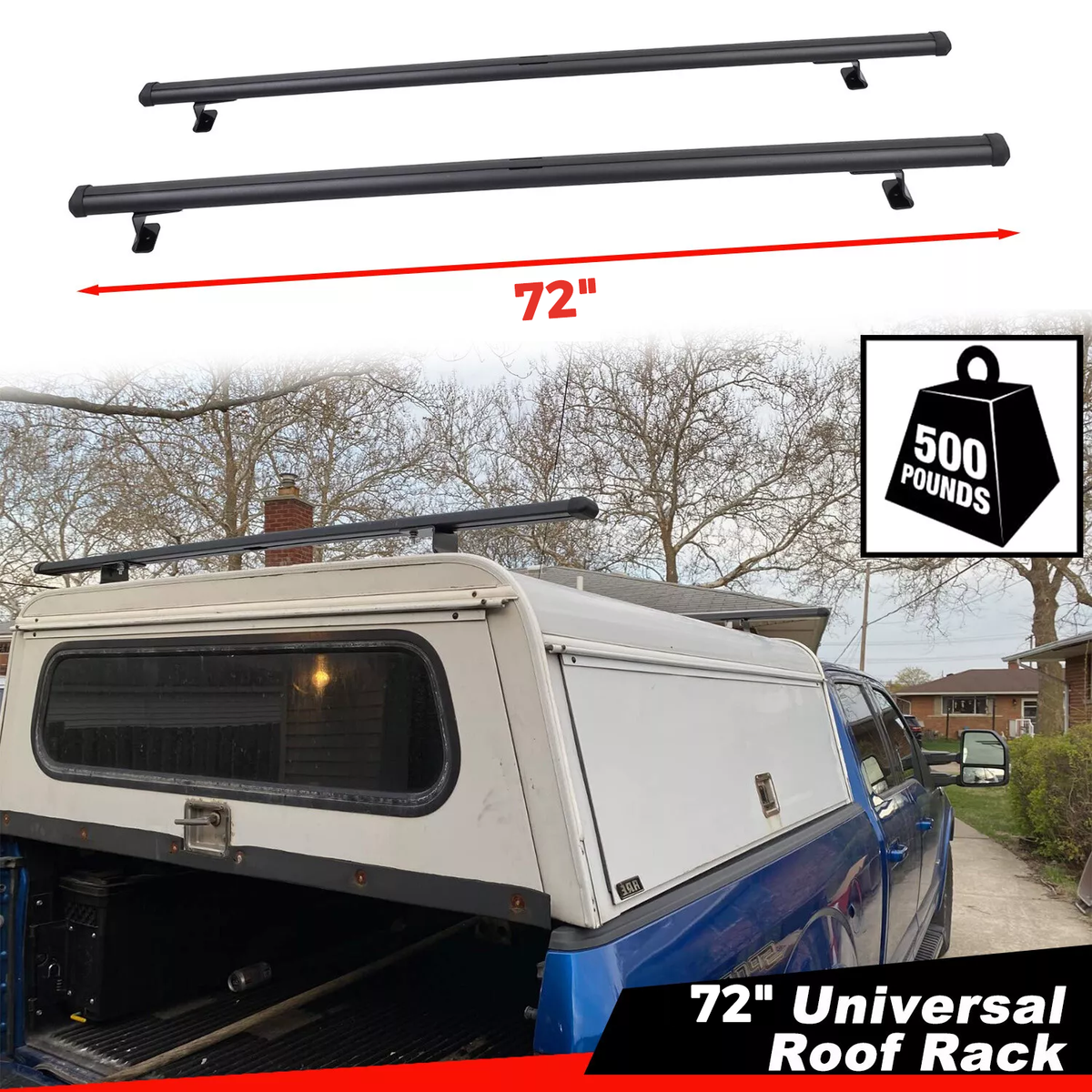 Leer Truck Pickup Topper Roof Rack 72