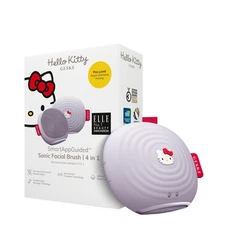 GESKE x Hello Kitty SmartAppGuided Sonic Facial Brush | 4 in 1 Electric Clean...