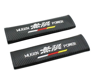 Gurtpolster in Kohlefaseroptik für MUGEN. Civic Accord Type R Integra usw