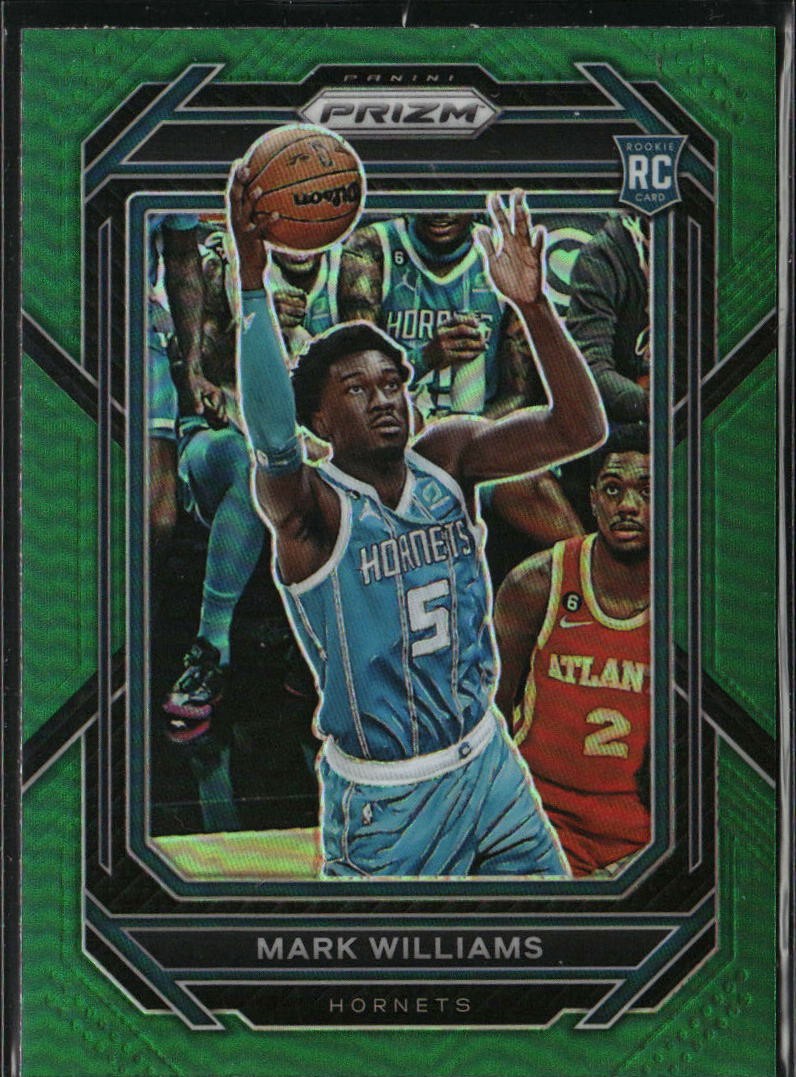 2022-23 Panini Prizm #257 Mark Williams Prizms Green