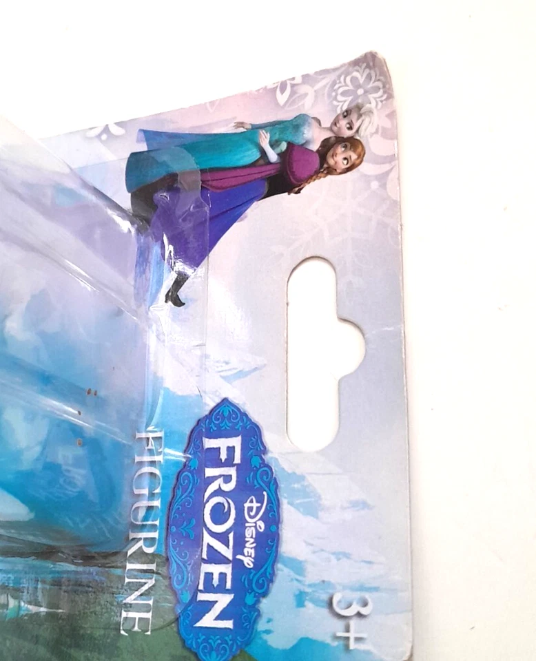 Mini estatuilla Disney Frozen Elsa & Anna nueva en paquete 2014 Beverly Hills Teddy Bear Co. Foto 2 de 4