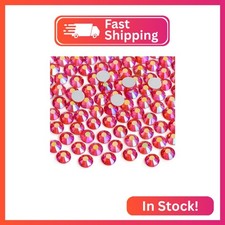 Jollin Glue Fix Crystal Flatback Rhinestones Glass Diamantes Gems for Nail Art C