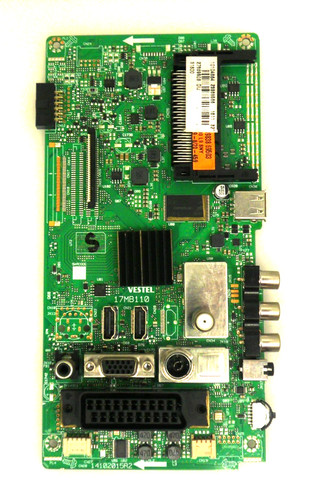 Main Board 17MB110 / 14102015R2 für LED TV Telefunken Model: XH32A101