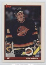1991-92 Topps Gino Odjick #203 0a4