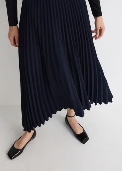 Women Escada Skirt Navy Wool 36 / S / 44