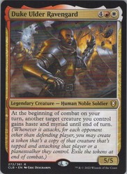 Duke Ulder Ravengard #272 - Commander Legends: Battle for Baldur's Gate Rare