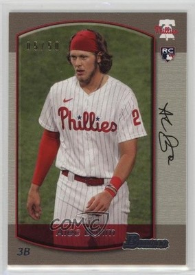 2021 Bowman Transcendent Collection 5/50 Alec Bohm #ABV-2000 Rookie RC 3y6
