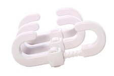 Secure -A-Lock - Child Proof Sliding Safety Locks - Suitable for Mushroom Kno...