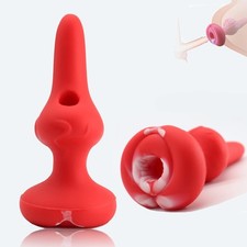 2025 NEU Hohl Tunnel Anal Sleeve Penismanschette Für Schwuler Mann Silikon