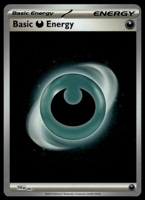Darkness Energy (COSMOS) 7 Scarlet & Violet Energies Near Mint or Better Pokemon
