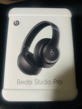 Beats Studio Pro Black Wireless ANC Headphones Unused