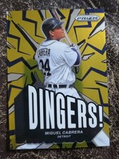 2025 Panini Prizm Dingers #17 Miguel Cabrera