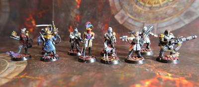 Warhammer 40k Elucidian Starstriders (Kill Team) - Painted +