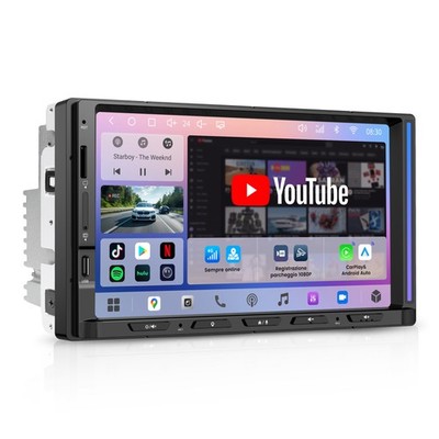ATOTO S8 Gen4 4G+64G 2 Din Car Stereo GPS Play 4G LTE Android Radio 7'' LED Bar