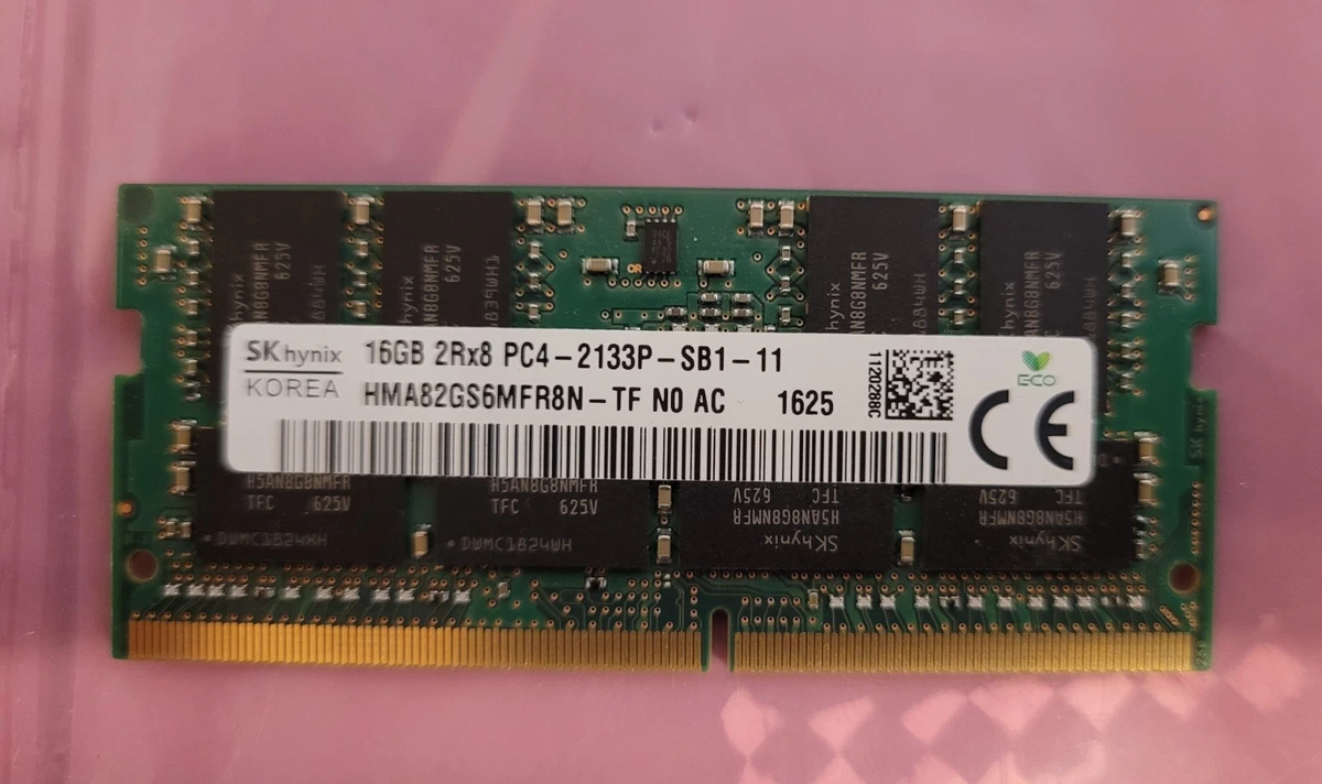 PC4-17000 (DDR4-2133) Bus Speed 16 GB Total Capacity DDR4 SDRAM