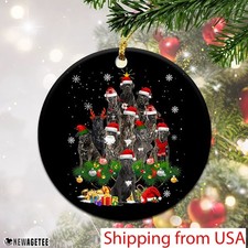 Cane Corso Christmas Tree Lights Funny Dog Chrismas Ornament