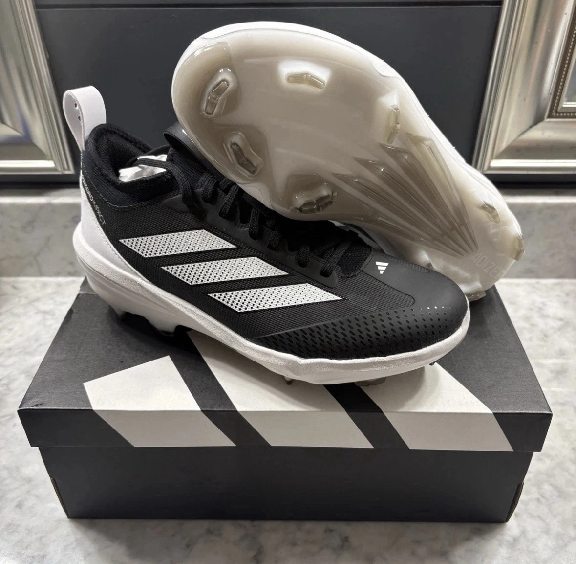 Adidas Adizero Impact 2.0 TPU Black White for sale | eBay Adidas Adizero Impact 2.0 TPU Black White for sale | eBay