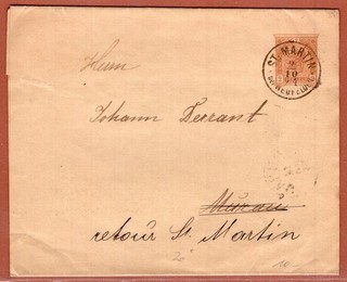 1894 Schleife ST.MARTIN bei Neufelden Murau retour (120GQ)