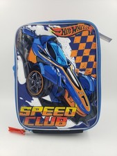 Hot Wheels Kids Insulated and Reusable Lunch Bag with Handle