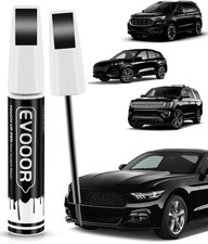 UM Agate Black Metallic Touch Up Paint for Ford   Exact Match 2 in 1 Paint Pen