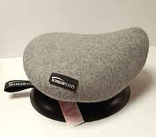 Humantool Portable Saddle Chair – Ergonomic Active Sitting Stool – Grey Wool