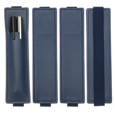 4 Pen Holders With Strap, Contains 2 Pens, Dark Blue