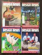 1988 Design News Magazine, Lot of 4 July, August 