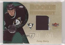 2005-06 Fleer Ultra Rookie Uniformity Patch /35 Corey Perry #RUP-CP Patch 0c3