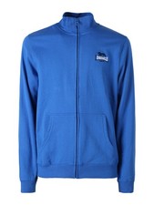 Lonsdale Felpa sportiva da uomo con zip intera - blu