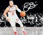 JALEN BRUNSON - NEW YORK KNICKS - SILVER Autographed 8x10 Photo w/COA