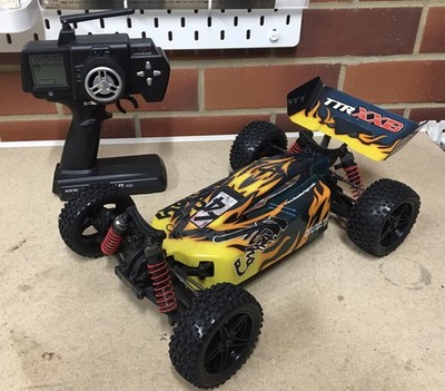 1/10 Thunder Tiger XXB 2WD Sparrowhawk RC Electric Brushless Buggy USED