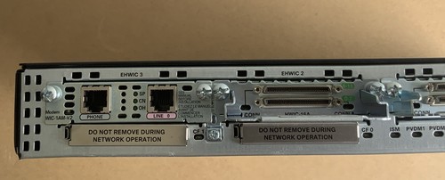 CISCO 2901/K9 V06 With 3x HWIC-16 Port Slots. - Picture 7 of 8